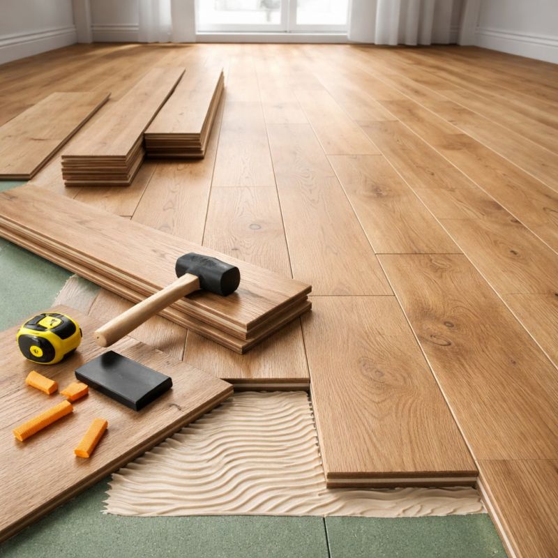 Engineered Wood Installation in Peabody, MA