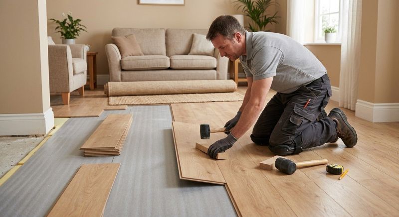 Laminate Floor Installation in Beverly, MA
