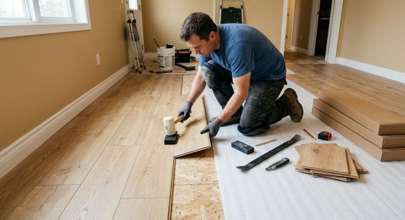Laminate Floor Installation in Hingham, MA