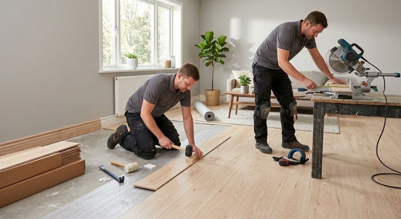 Laminate Floor Installation in Peabody, MA