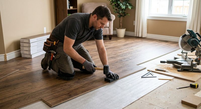 Laminate Floor Installation in Woburn, MA