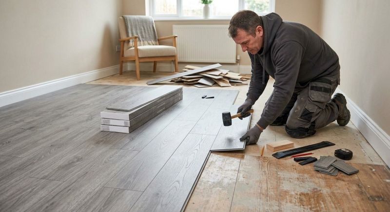 Laminate Floor Replacement in Hingham, MA