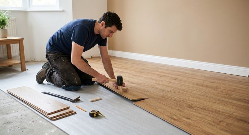 Laminate Floor Replacement in Lynn, MA