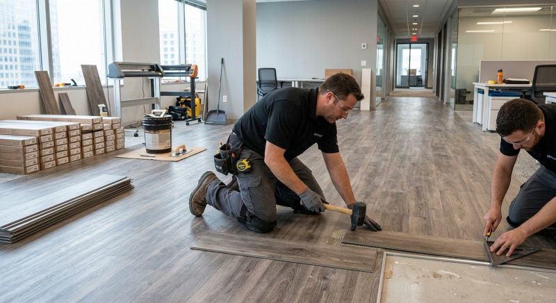 Linoleum Floor Installation in Hull, MA
