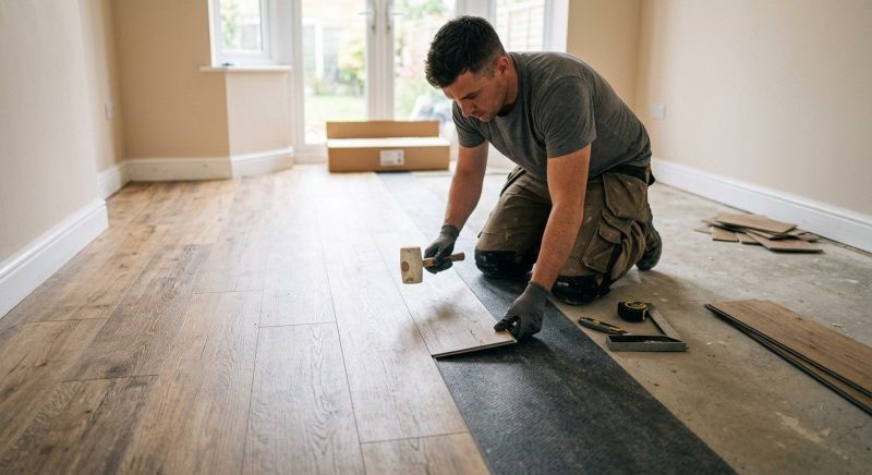 Luxury Vinyl Tile Installation in Chelsea, MA