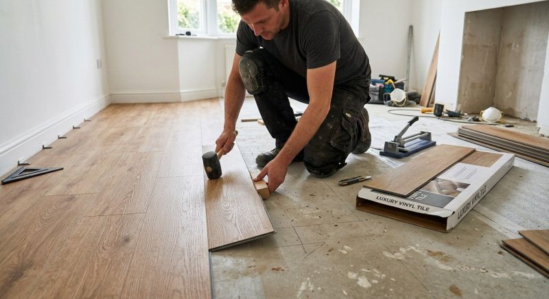 Lvt Flooring Installation in Georgetown, MA