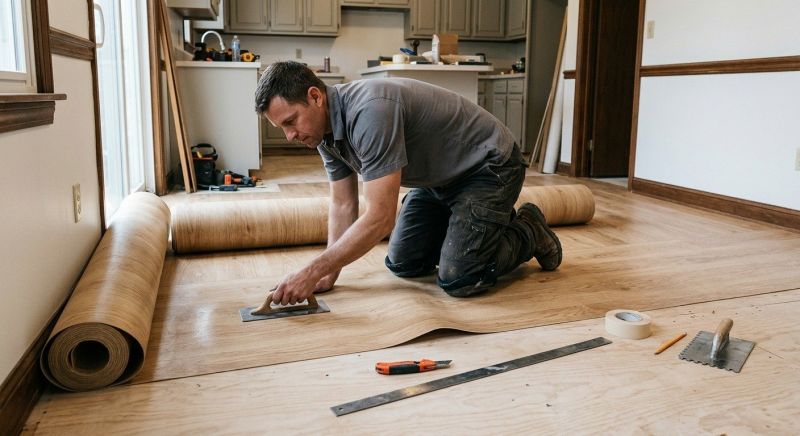 Sheet Flooring Installation in Salem, NH