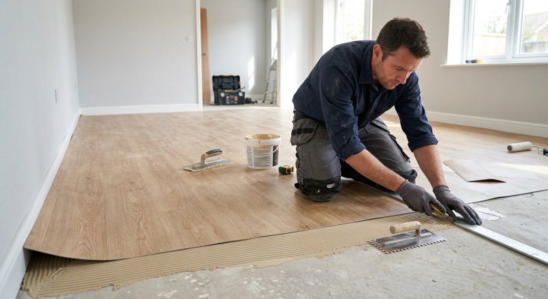 Sheet Flooring Installation in West Newton, MA