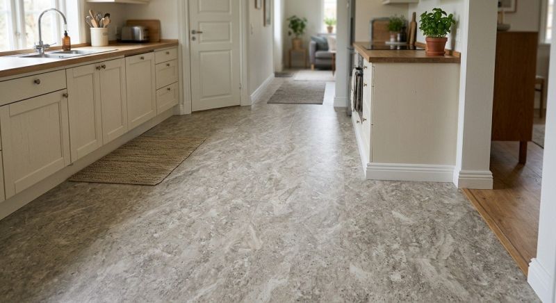 Sheet Linoleum Installation in Gloucester, MA