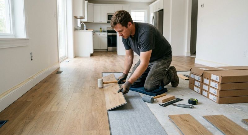 Vinyl Flooring Installation in Dedham, MA