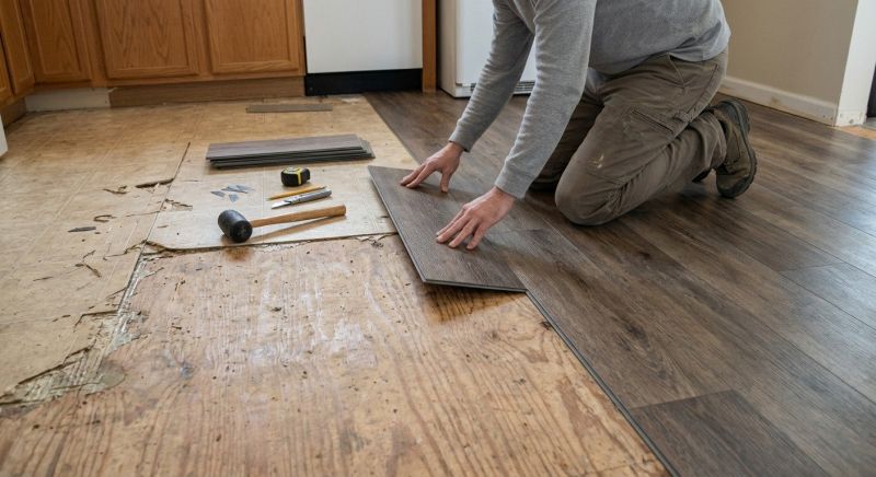 Vinyl Flooring Installation in Lawrence, MA