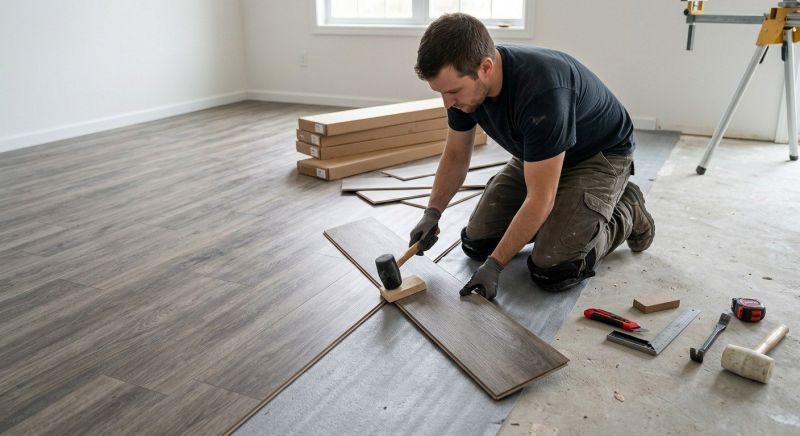 Vinyl Flooring Installation in Middlesex County, MA