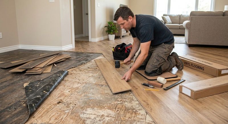 Vinyl Flooring Installation in Middleton, MA