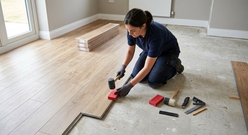 Vinyl Plank Floor Installation in Peabody, MA