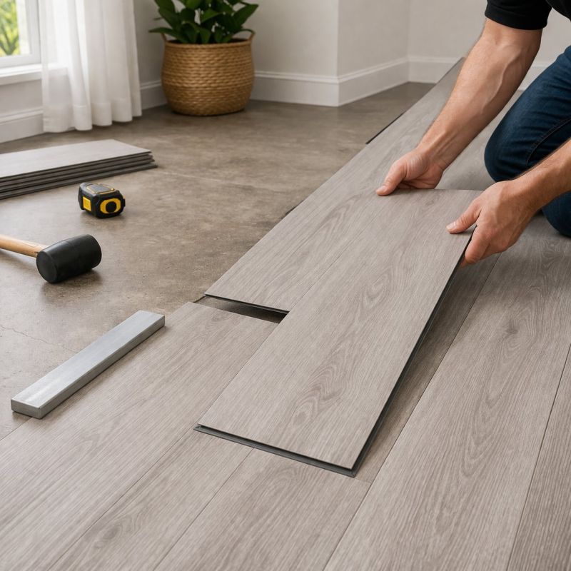 Vinyl Tile Installation in Peabody, MA