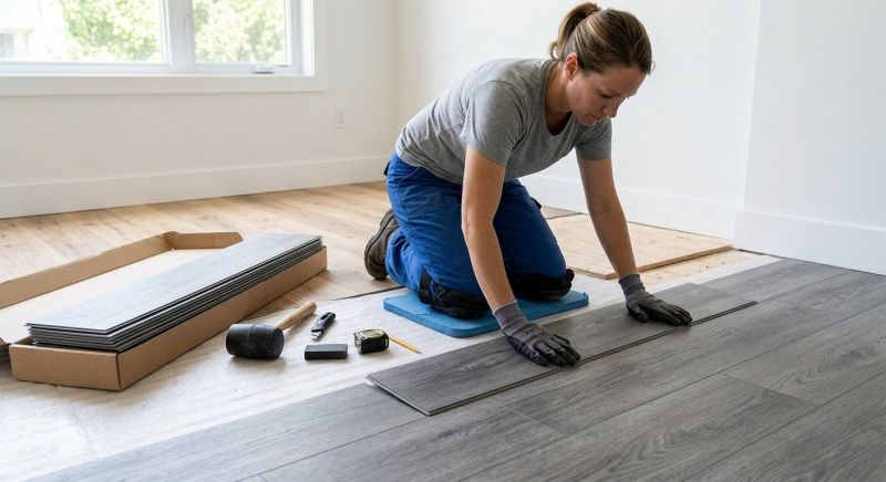 Vinyl Tile Replacement in Peabody, MA